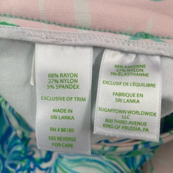 Lilly Pulitzer scalloped hem Women Shorts size 2 - Picture 3 of 5